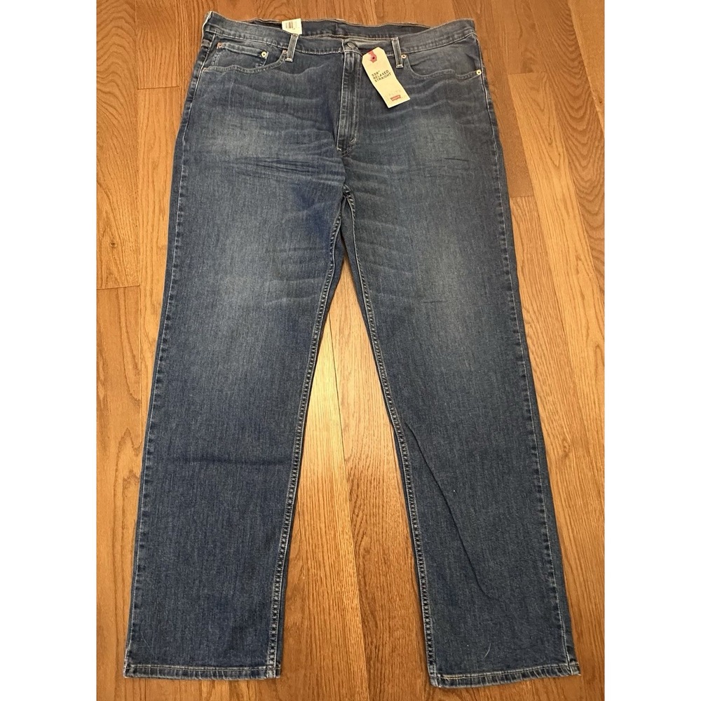 Levi's 559 Men's Relaxed Straight Jeans 44x36 Medium Blue Denim NWT